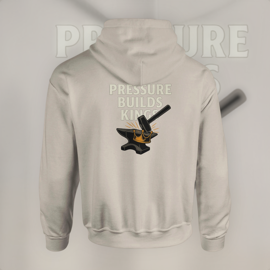 Pressure Builds Kings Hoodie – Heavyweight Edition Hoodie product image 5 – Defiant Ones Clothing