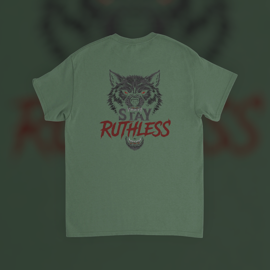 Ruthless Tee – Heavyweight Edition T-Shirt product image 5 – Defiant Ones Clothing