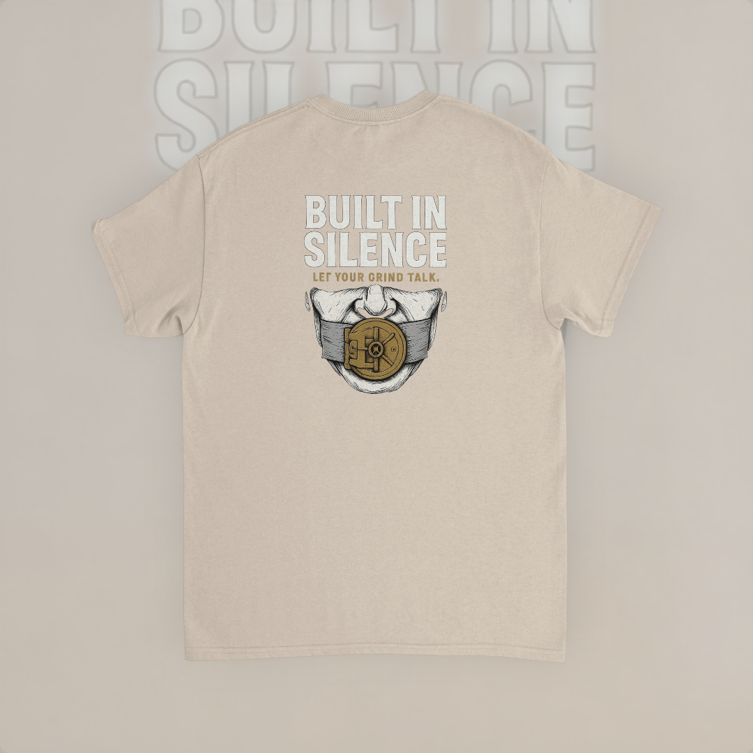 Built In Silence Tee – Graphic Edition T-Shirt product image 5 – Defiant Ones Clothing