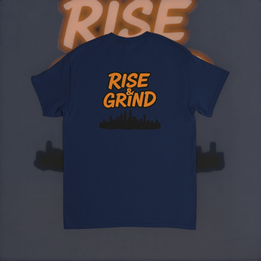 Rise and Grind Tee – Hustle Edition T-Shirt product image 5 – Defiant Ones Clothing