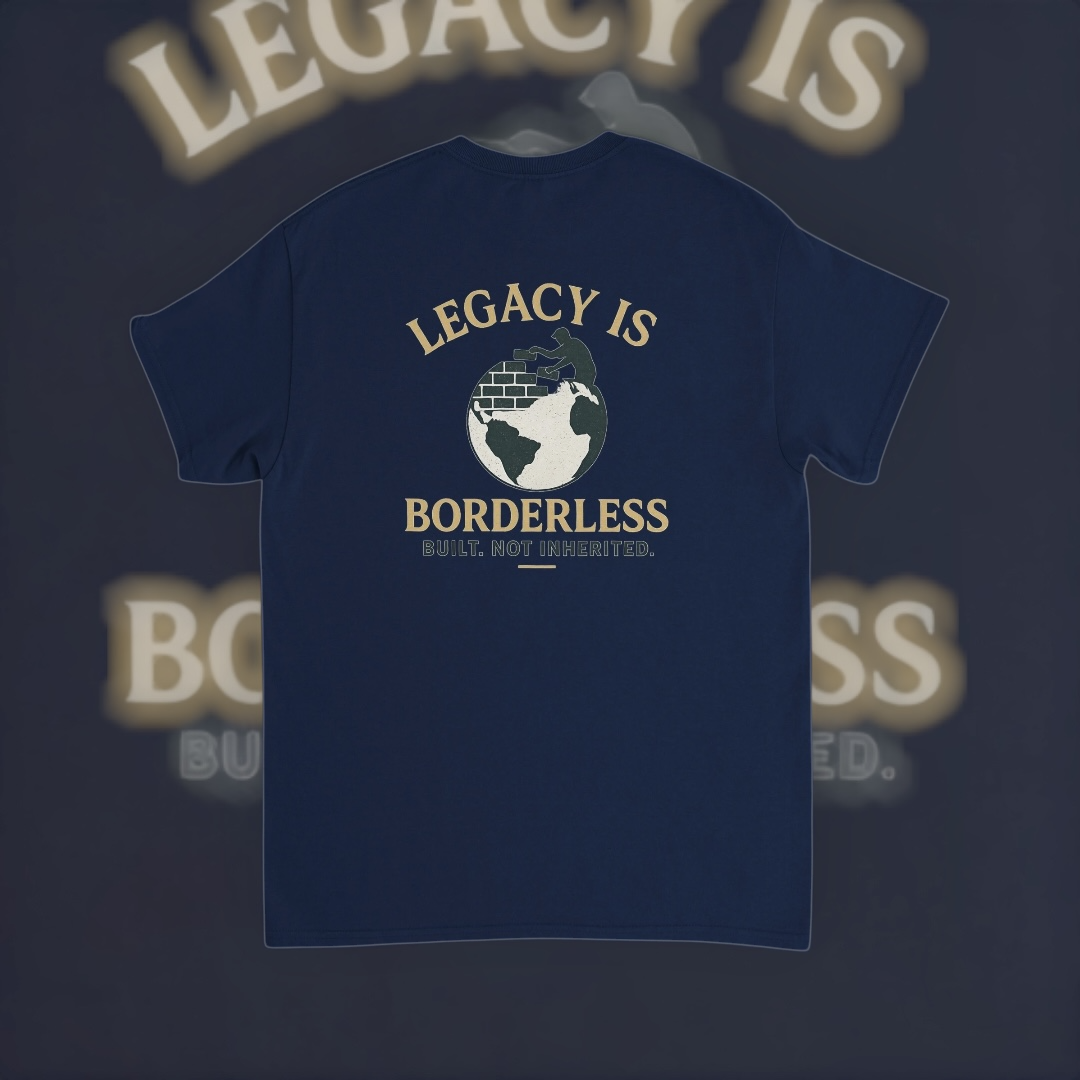 Borderless Legacy Tee – Global Edition T-Shirt product image 6 – Defiant Ones Clothing