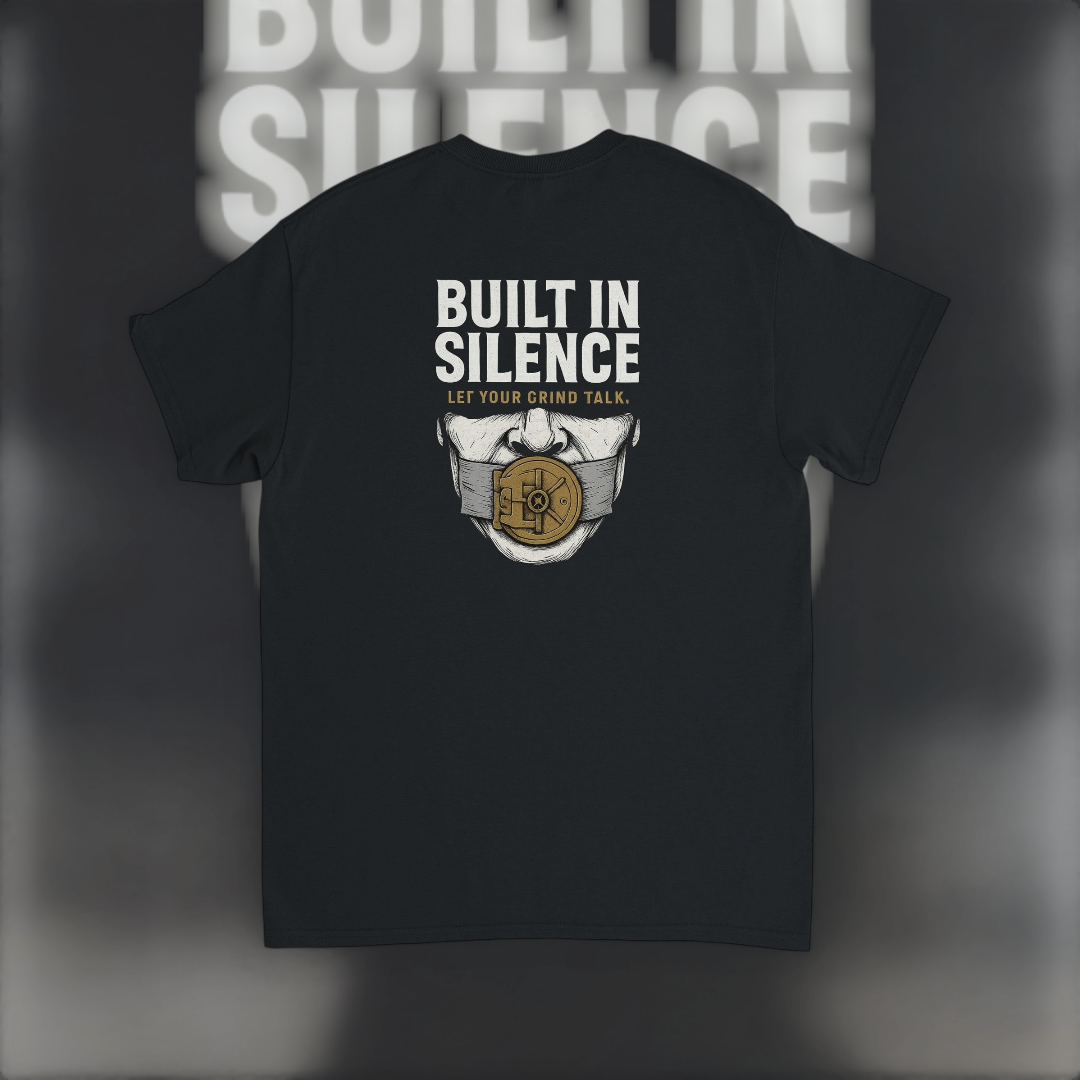 Built In Silence Tee – Graphic Edition T-Shirt product image 6 – Defiant Ones Clothing