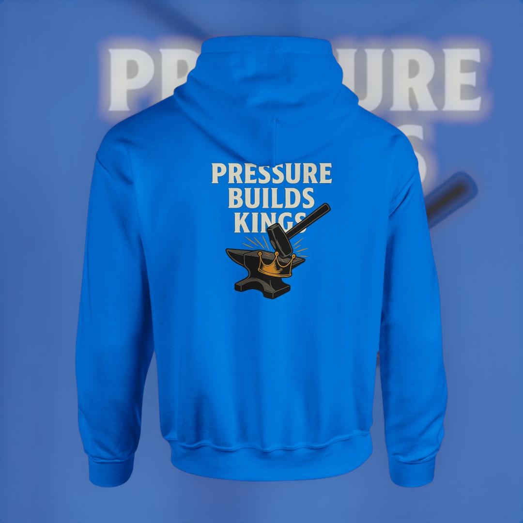 Pressure Builds Kings Hoodie – Heavyweight Edition Hoodie product image 6 – Defiant Ones Clothing