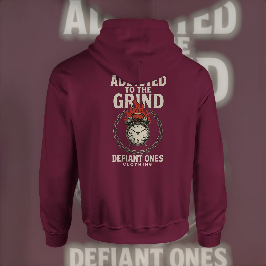 Addicted to the Grind Hoodie – Hustle Edition Hoodie product image 6 – Defiant Ones Clothing