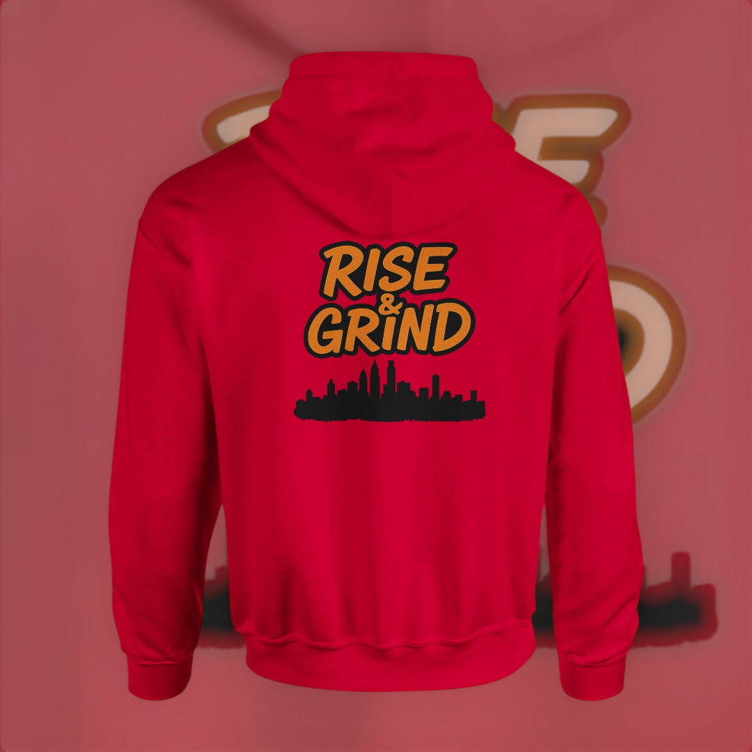 Rise & Grind Hoodie – Classic Edition Hoodie product image 6 – Defiant Ones Clothing