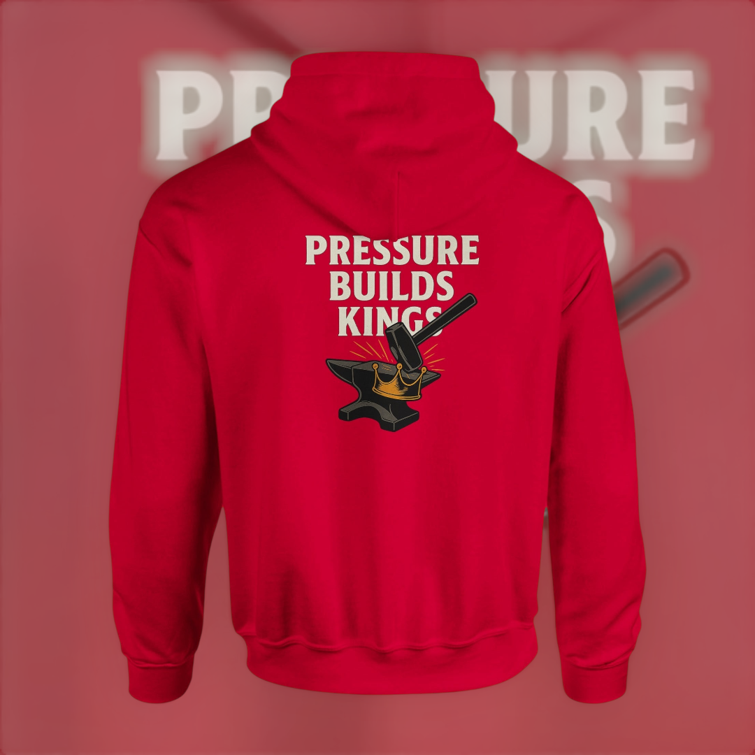 Pressure Builds Kings Hoodie – Heavyweight Edition Hoodie product image 7 – Defiant Ones Clothing