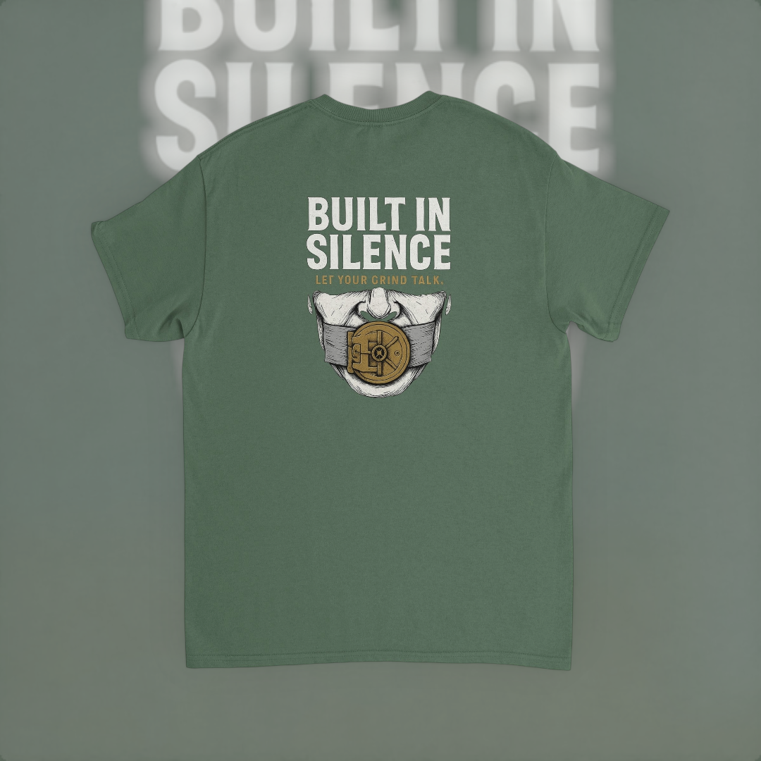 Built In Silence Tee – Graphic Edition T-Shirt product image 7 – Defiant Ones Clothing