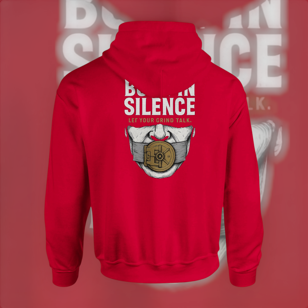 Built In Silence Hoodie – Graphic Edition Hoodie product image 7 – Defiant Ones Clothing