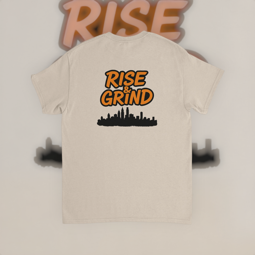 Rise and Grind Tee – Hustle Edition T-Shirt product image 7 – Defiant Ones Clothing